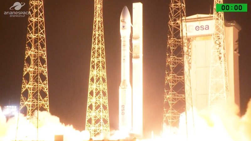 UAE military satellite lost in Vega launch failure – Spaceflight Now