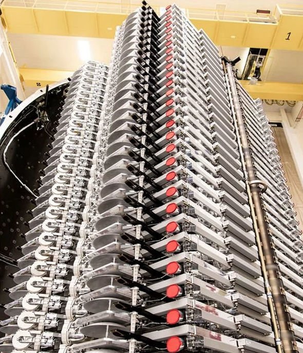 Some of the first batch of low orbit satellites sent into orbit