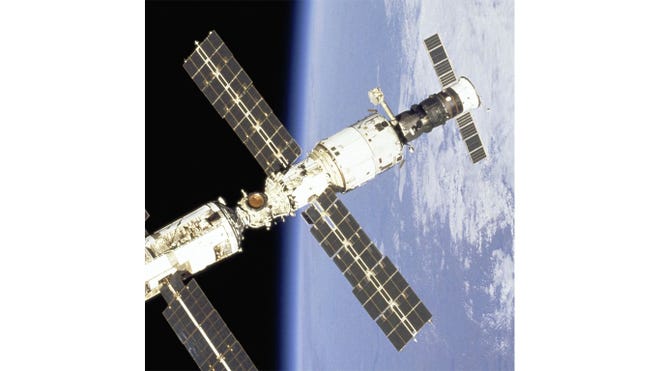 The first space station, Salyut 1, was launched by the Soviet Union on April 19, 1971.