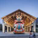 Liugong Hui Mall / CCTN Design + BEIJING SHOUGANG INTERNATIONAL ENGINEERING TECHNOLOGY - Exterior Photography, Facade