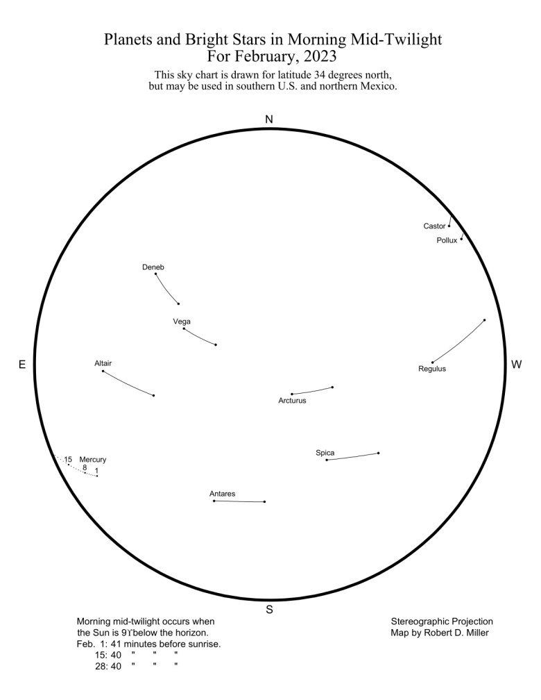 February Astronomy: Comet ZTF Has a Rendezvous With Planet … – Coachella Valley Independent